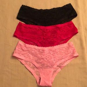 Victoria’s Secret Angels Secret Embrace Panties - 3 pairs